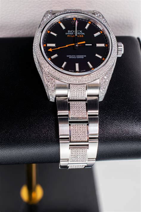 rolex milgauss schwarzes zifferblatt|rolex milgauss black diamond.